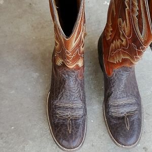 Mercedes elephant skin mens size 9b Cowboy boots